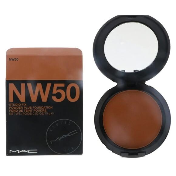 Mac Studio Fix Powder Plus Foundation Nw50 15gm/0.52 Ounce - Picture 2 of 2